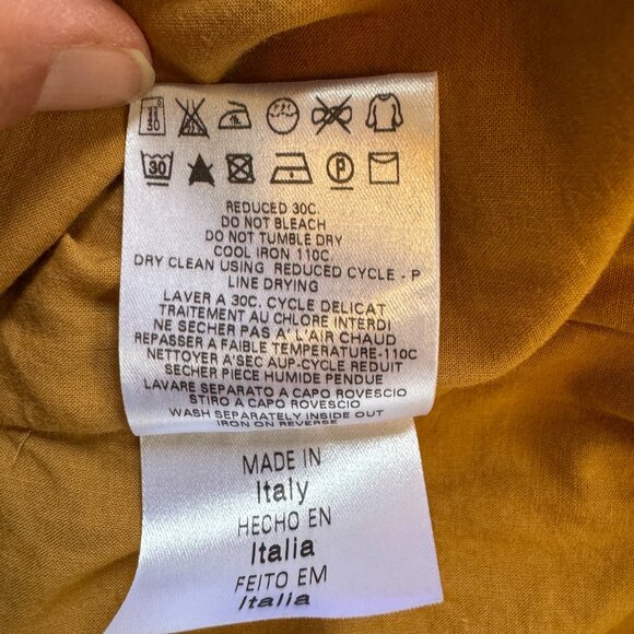 SEE BY CHLOÉ Gold Metallic Top - Picture 5 of 6